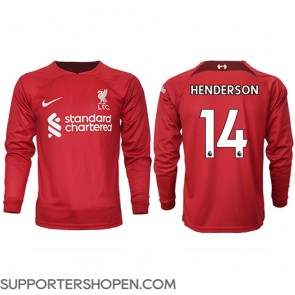 Liverpool Jordan Henderson #14 Hemma Matchtröja 2022-23 Långärmad